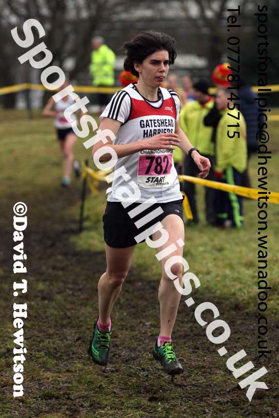 Senior womens North Eastern Cross Country, Aykley Heads, Durham. Photo: David T. Hewitson/Sports for All Pics